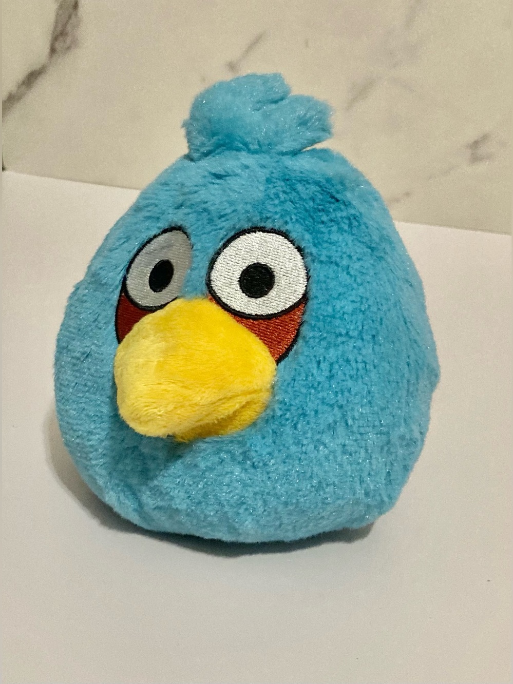 Blue Angry Birds plush toy